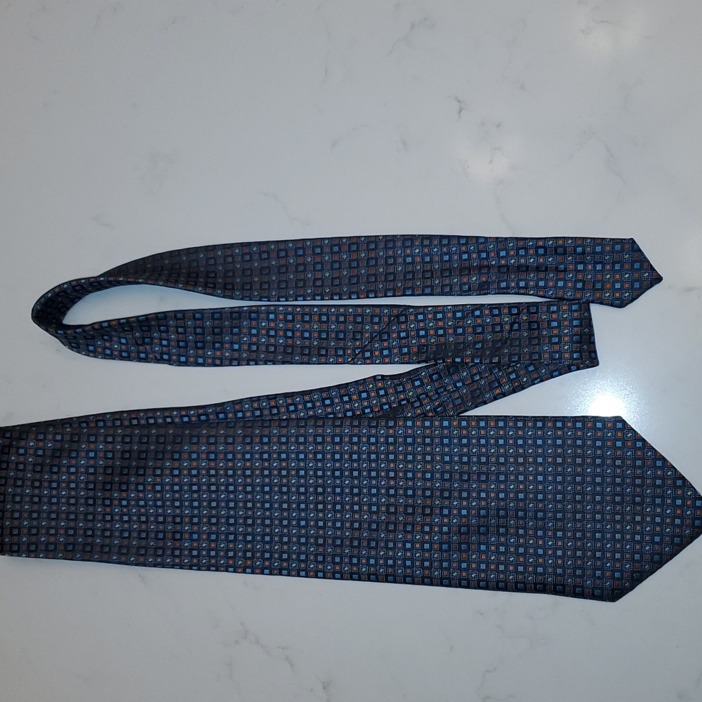 Men's 100% silk tie